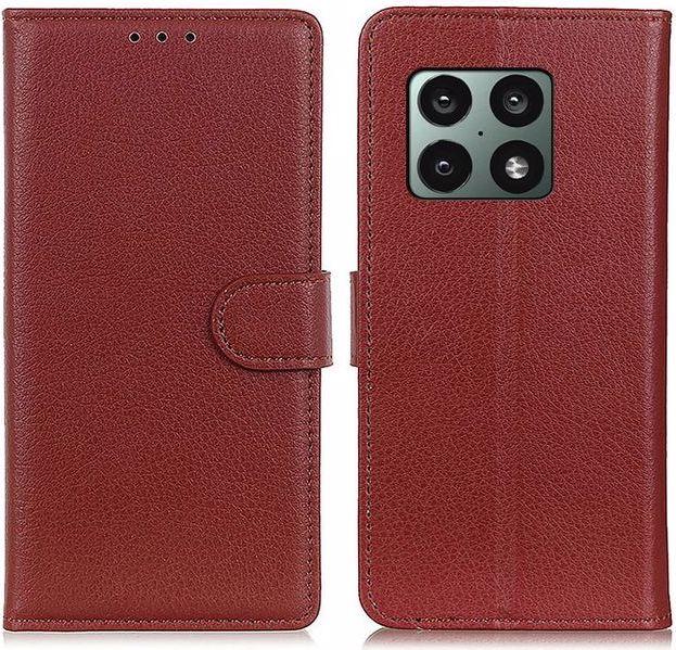 Produktbild MU Classic Litchi Leder Bookcover Series (OnePlus 10 Pro)