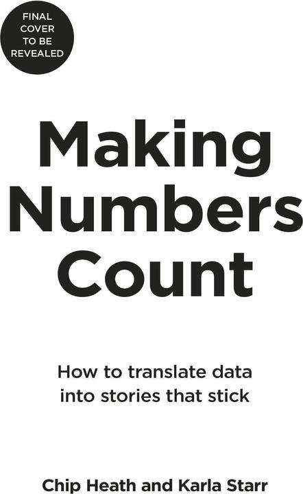 Nutritional values and ingredients Making Numbers Count (English, Chip Heath, Karla Starr, 2022)