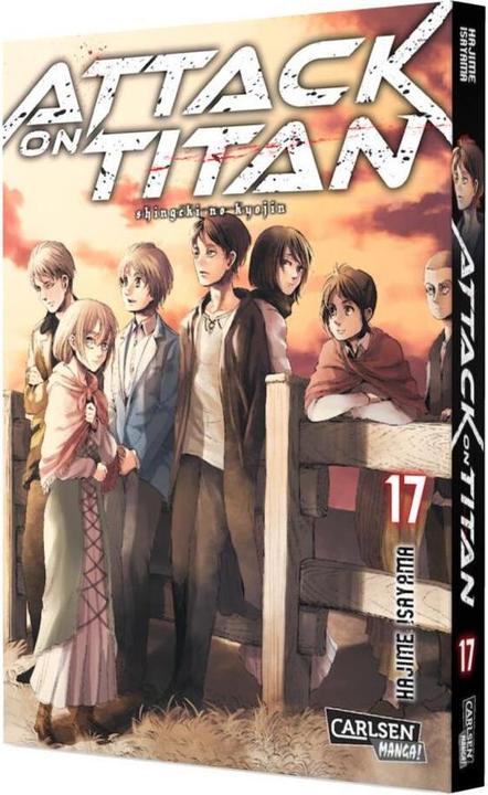 Immagine prodotto Attack on Titan, Band 17 (Tedesco, Hajime Isayama, 2016)