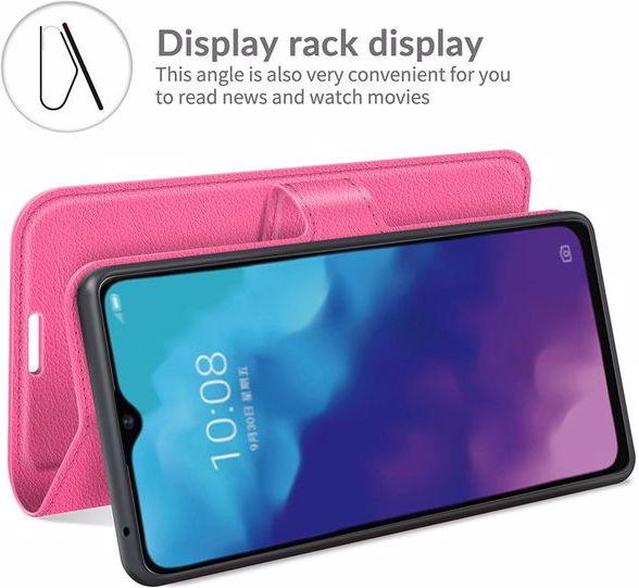 Produktbild MU Classic Litchi Leder Bookcover Series (ZTE Blade V2020 5G, ZTE Blade V30 Vita)