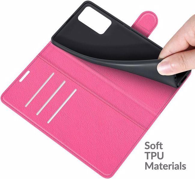 Produktbild MU Classic Litchi Leder Bookcover Series (ZTE Blade V2020 5G, ZTE Blade V30 Vita)