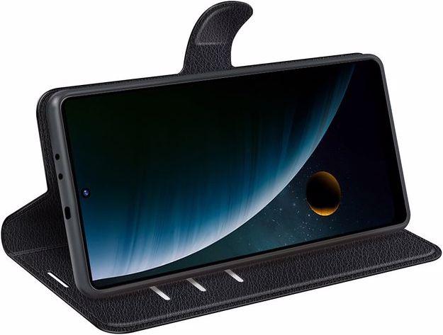 Image du produit MU Classic Série de couvertures de livres en cuir litchi (ZTE Blade V30)
