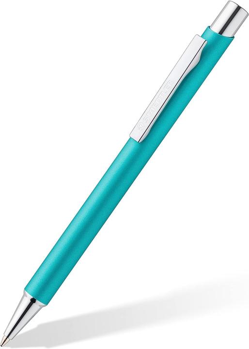 Actual product image Staedtler retractable biros elance 421 45, turquoise (Turquoise, 1 x)