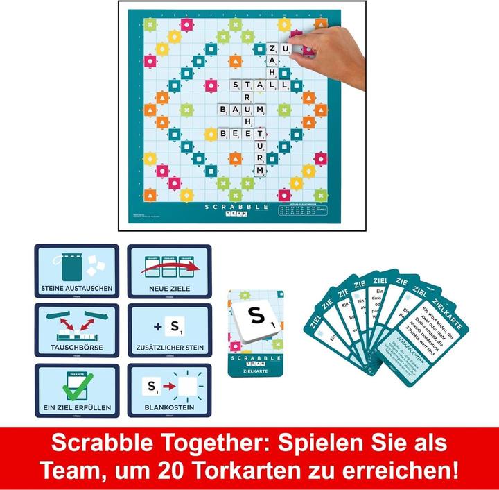 Actual product image Mattel Games Scrabble (German)