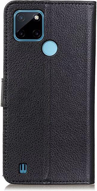 Produktbild MU Classic Litchi Leder Bookcover Series (Realme C25Y, Realme C21Y)