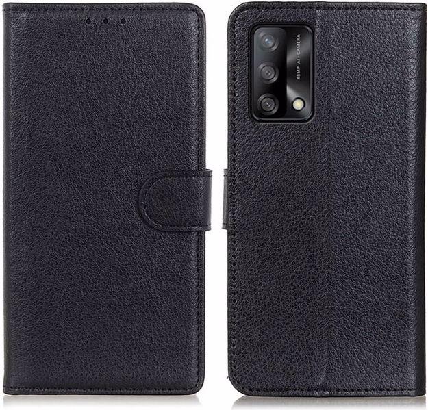 Actual product image MU Classic Litchi Leather Bookcover Series (Oppo A74)