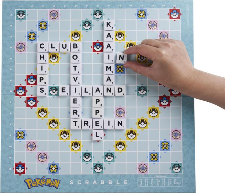 Image du produit Mattel Hxt31 Nl Scrabble Pokemon (Néerlandais)