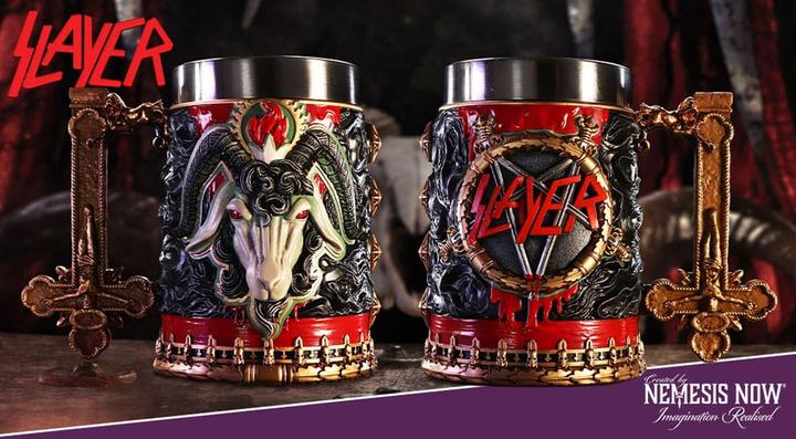 Actual product image Nemesis Now Slayer Tankard Reign In Blood 15 cm (1 x)