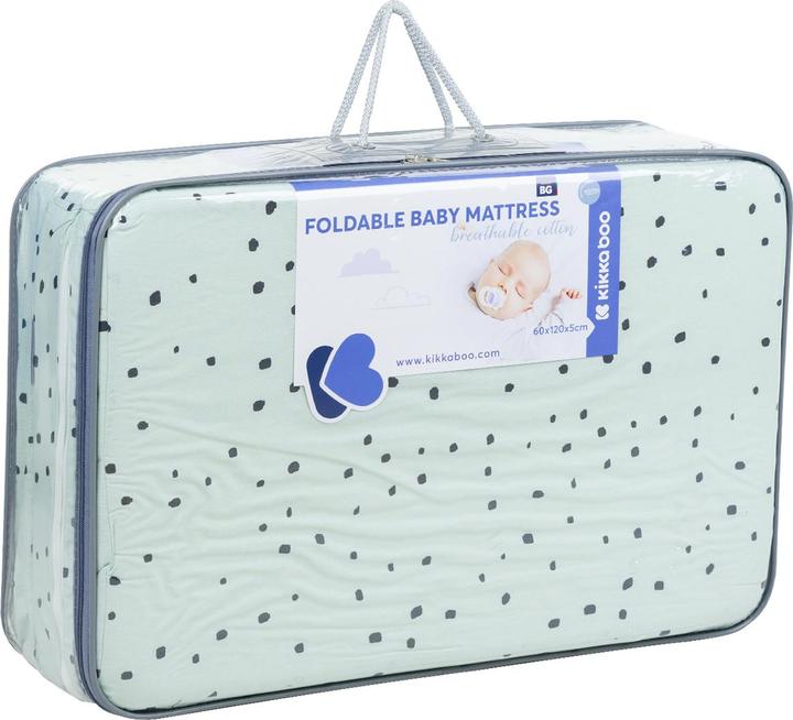 Actual product image Kikkaboo Baby Cot Folding Mattress Bear (120 x 60 x 5 cm)