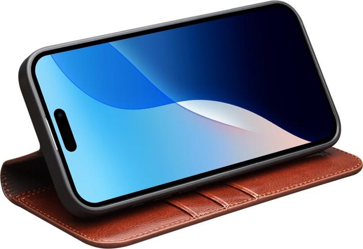 Immagine prodotto QiAlino Fourre Flip cuir véritable (Apple iPhone 16 Pro Max)