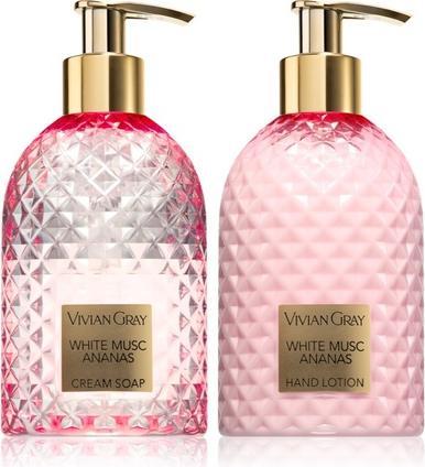 Produktbild Vivian Gray Cosmetic set White Musc & Pineapple (Cream Soap & Hand Lotion) (Manicure set)