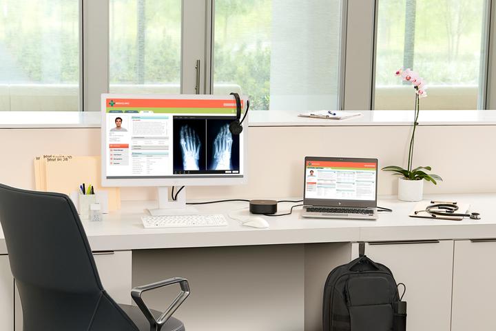 Produktbild HP USB Keyboard and Mouse HealthcareEdition (Eng. Int., Kabelgebunden)