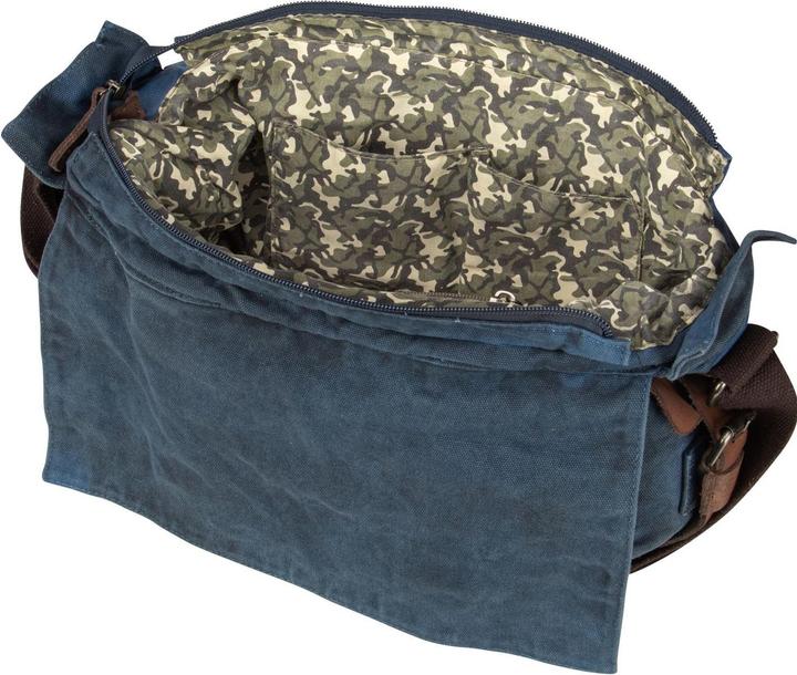 Image du produit Greenburry Sac à bandoulière Vintage Aviator 5898 Messenger Bag Blue Edition