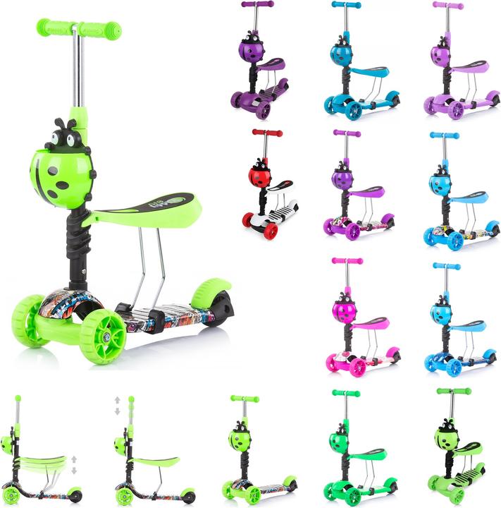 Produktbild Chipolino Kinderroller Kiddy 2 in 1