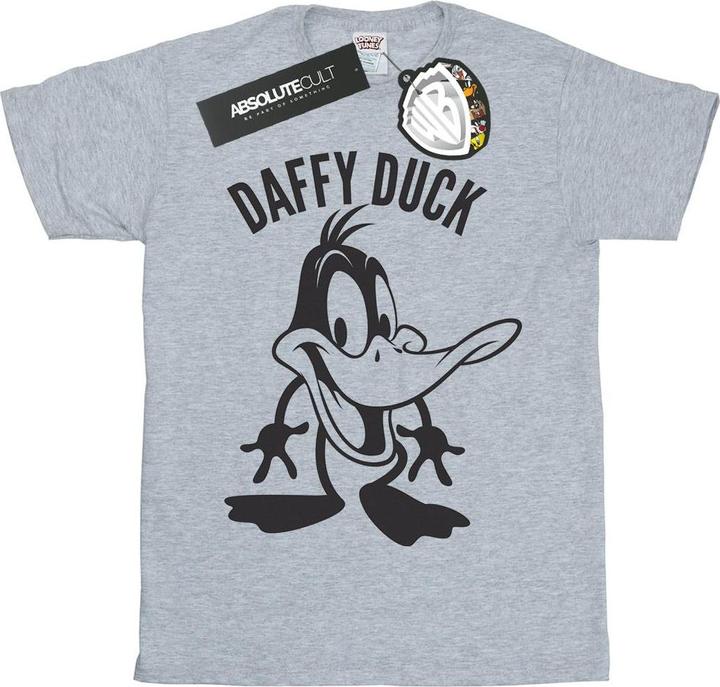 Immagine prodotto Looney Tunes Daffy Duck Large Head Maglietta Uomo (3XL)