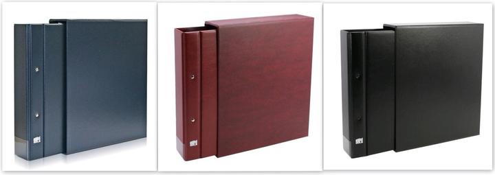 Immagine prodotto Safe Set di raccoglitori ad anelli neri e custodia Classic Compact A4 (A4, 60 mm)