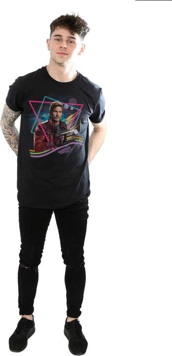 Produktbild Guardians Of The Galaxy Neon Star Lord TShirt (S)