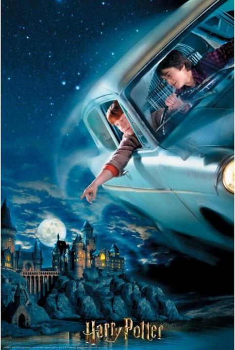 Immagine prodotto Goki Harry Potter- Ford Anglia su Hogwarts (300 pezzi)