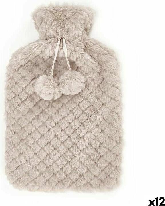 Gift Wärmflasche Beige Kunststoff 1,8 L (12 Stück) (1.80 l)