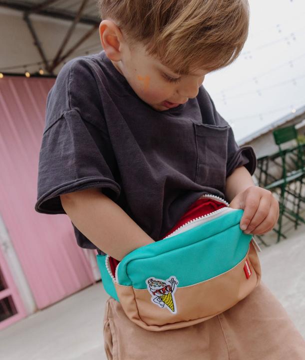 Immagine prodotto Hello Hossy Mini Gelato Gürteltasche - Blau / Beige