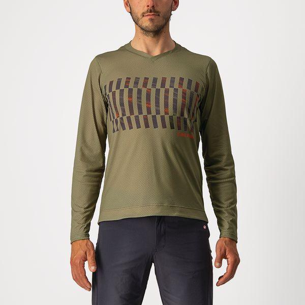 Olive Green, Dark Gray-Orange Rust