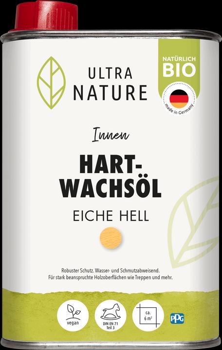 Produktbild Ultra Nature Hartwachsöl (Eiche hell, 0.25 l)