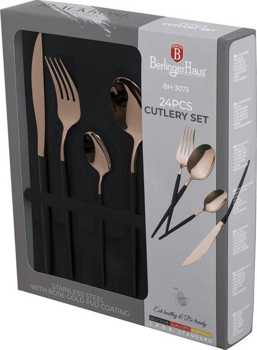 Produktbild BerlingerHaus Haus Besteckset (24 Stück, Besteck Set)