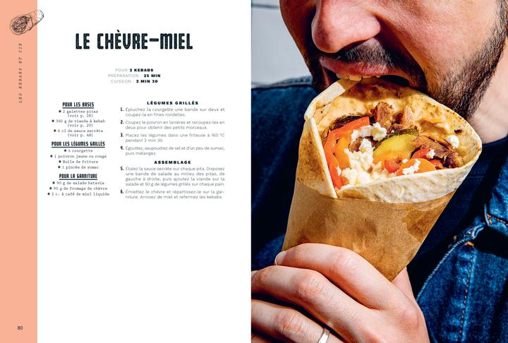 Actual product image Larousse pratique Kebab et berliner à faire à la maison (French, Détraz Simon, 2023)