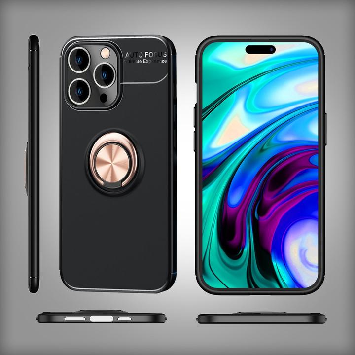 Produktbild Nalia Matte Ring Silikon Hülle (Apple iPhone 14 Pro)
