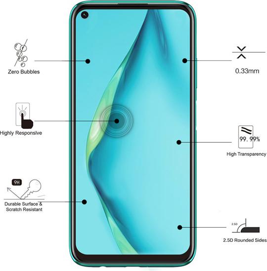 Image du produit Eiger Mountain Glass Clear Edge (1 pièce(s), Huawei P40 Lite)