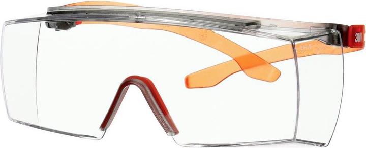 Actual product image 3M SecureFit 3700 over goggles