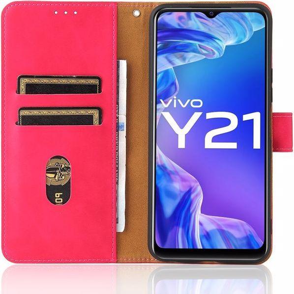 Produktbild MU Classic Classic IV Leder Bookcover Series (Vivo Y21s, Vivo Y33s, Vivo Y21)