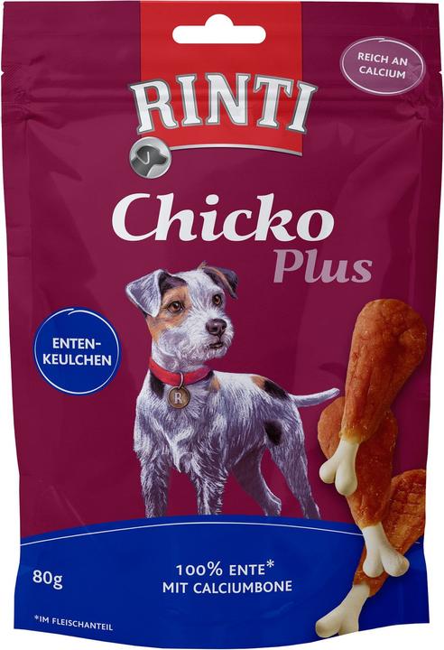 Produktbild Rinti Chicko Plus Entenkeulchen (Adult, 1 Stk., 80 g)