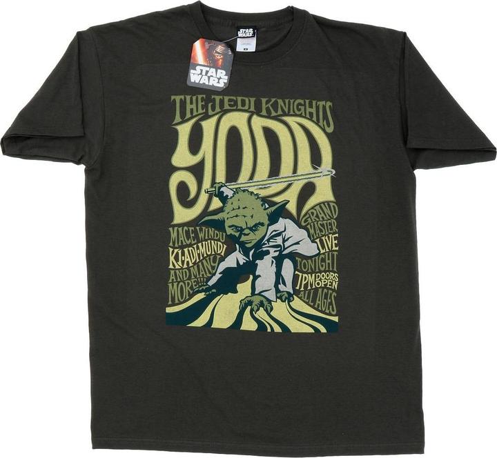 Image du produit Star Wars - T-shirt YODA ROCK POSTER - Homme (XXL)