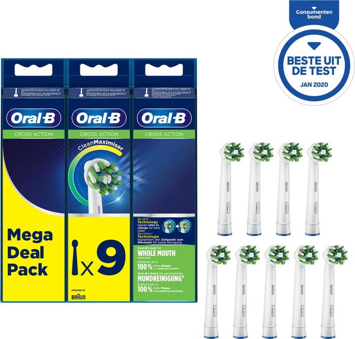 Produktbild Oral-B Cross Action CleanMaximiser (9 x)