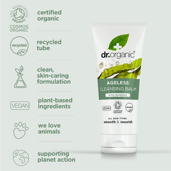 Actual product image Dr. Organic Dr Organic Seaweed Ageless Cleansing Balm 100ml (100 ml)