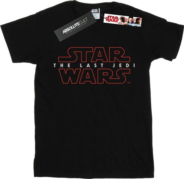 Immagine prodotto Star Wars The Last Jedi Logo Maglietta Ampia Donna (S)