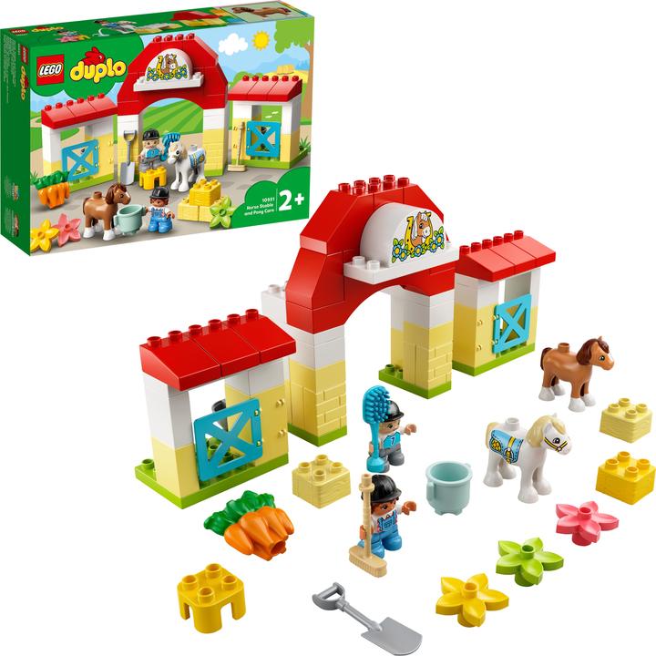 Produktbild LEGO Pferdestall und Ponypflege (10951)