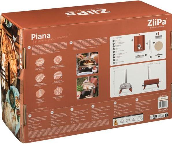 Immagine prodotto Ziipa Terracotta (Legno del forno per pizza)