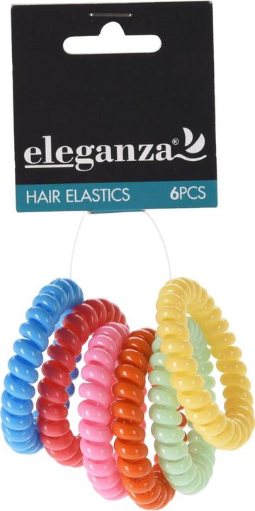 Produktbild Eleganza Haargummis, 6Stk.