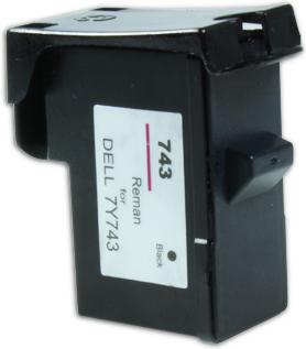 Produktbild Inkadoo Druckerpatronen kompatibel zu Dell 592-10043 / 7Y743 Tintenpatrone, schwarz Schwarz (BK)