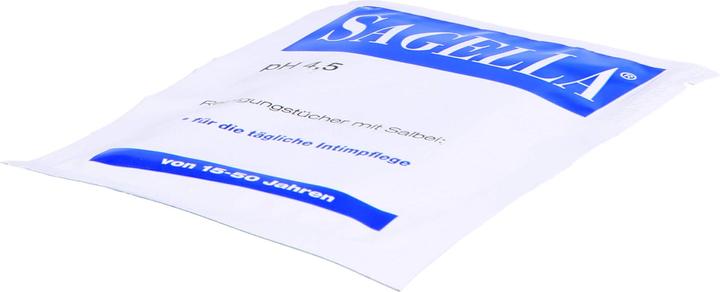 Image du produit Sagella Lingettes nettoyantes, 10 pcs TUE (Lingettes intimes)