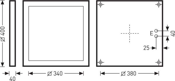 Produktbild Trilux TRIL LED-Wandleuchte (1500 lm)