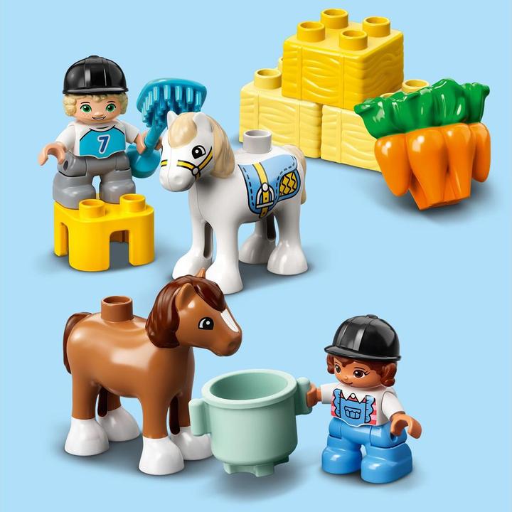 Produktbild LEGO Pferdestall und Ponypflege (10951)