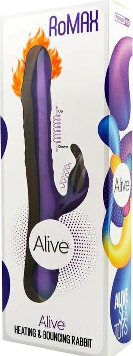 Produktbild Alive Romax Vibrator Kaninchen Silikon Violett