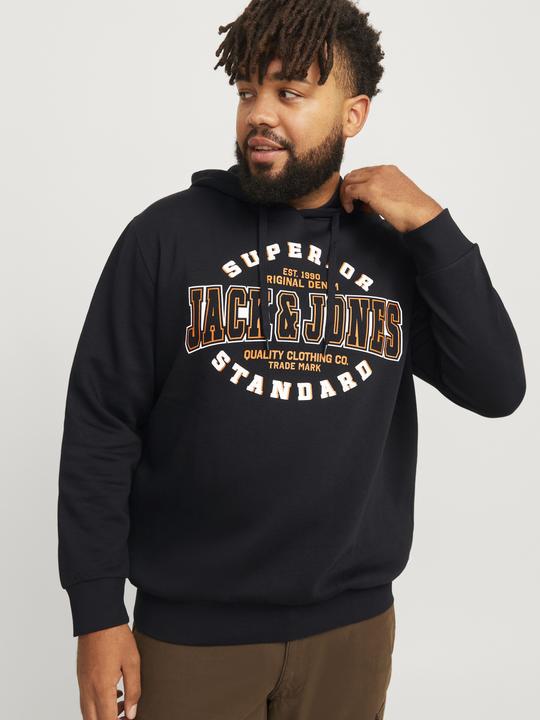 Produktbild Jack & Jones JJELOGO SWEAT HOOD 2 COL 24/25 NOOS PLS (5XL)