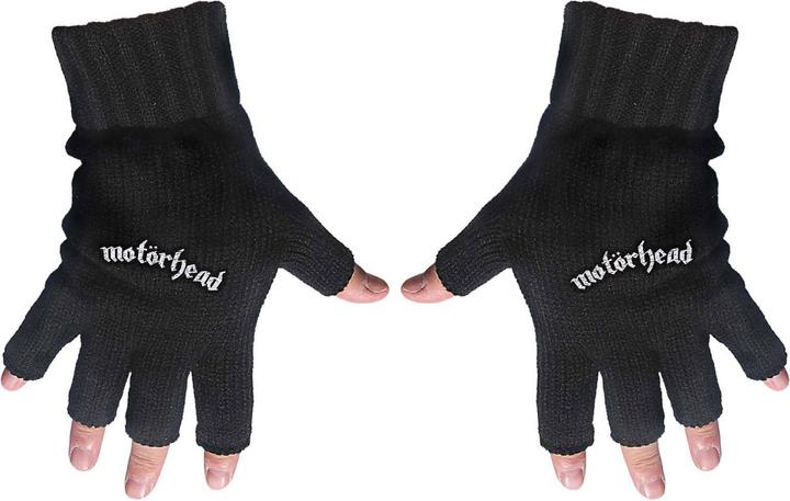 Motorhead Logo Fingerlose Handschuhe (One Size)