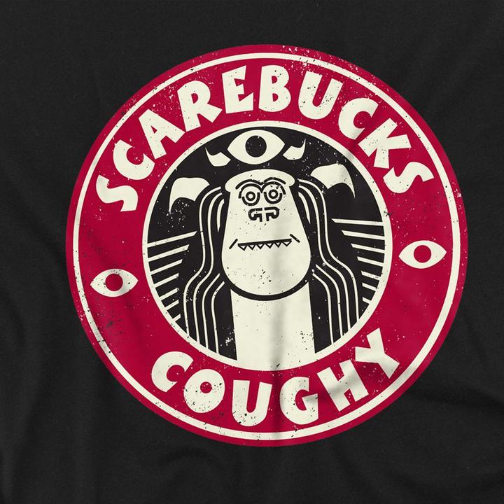 Immagine prodotto Monsters at Work Scarebucks Coughy Maglietta Adulto Unisex (S)