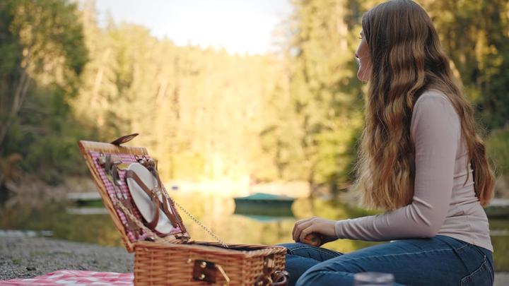 Immagine prodotto EGenuss Picknickkorb mit abnehmbarem Schultergurt
