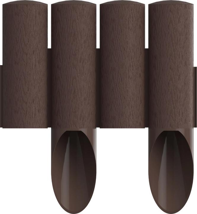 Productafbeelding Cellfast Tuinpalissade Standaard Baksteen Rood Hoogte 25,5cm, Lengte 2,3m 5901828850882 Grafiet (230 cm)